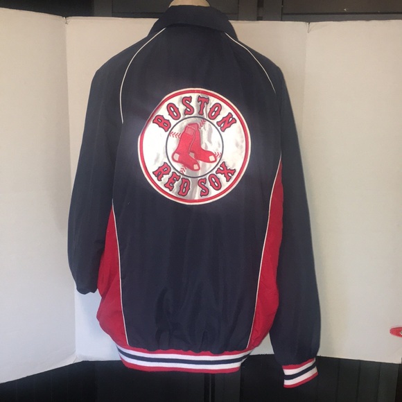 MLB GIII  GENUINE MERCHANDISE BOSTON RED SOX ONFIELD FULL ZIP JACKET - Picture 3 of 6